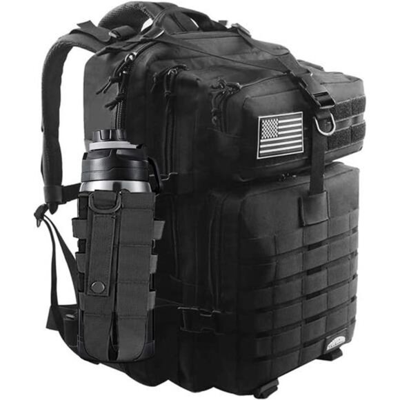 45L Military Tactical Backpacks Black03